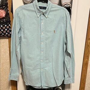 Polo by Ralph Lauren Aqua Men's Button Down Shirt